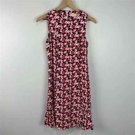 michael kors carnation dress ebay|Michael Kors Carnation Dress Red White and Pink Size S .